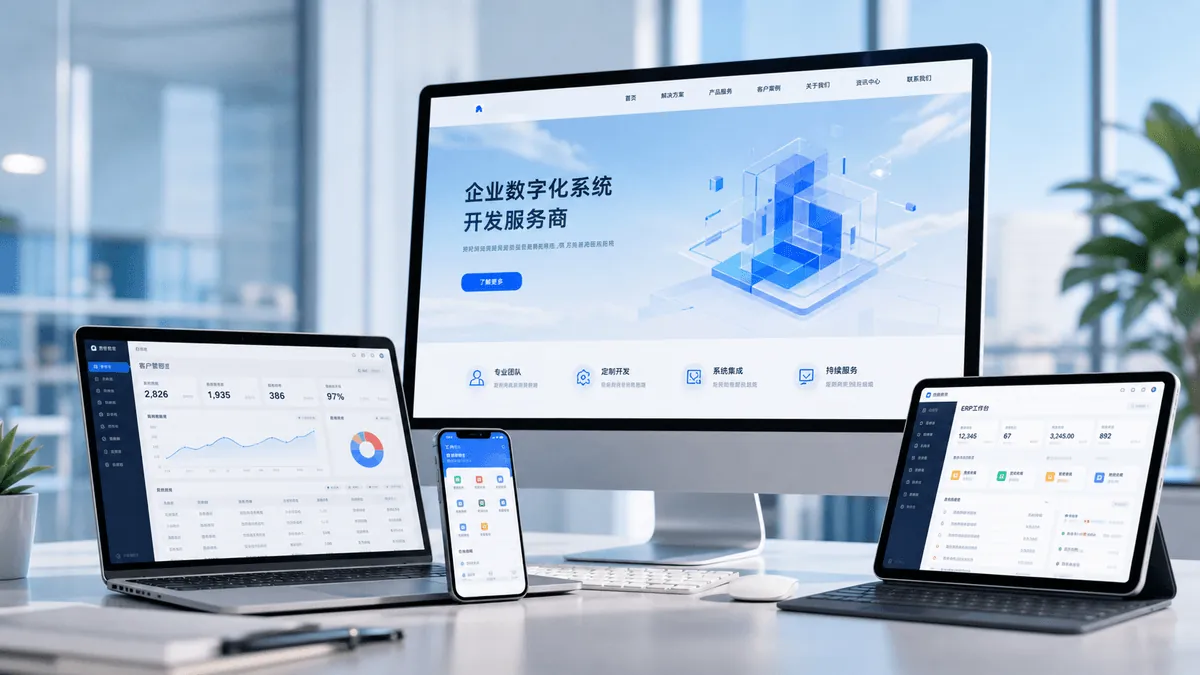 企业数字化系统开发服务商关于我们主视觉图